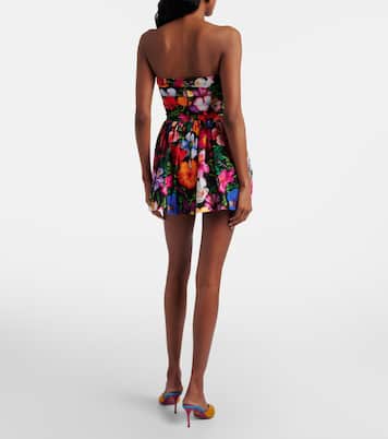 Floral cotton minidress | Dolce&Gabbana