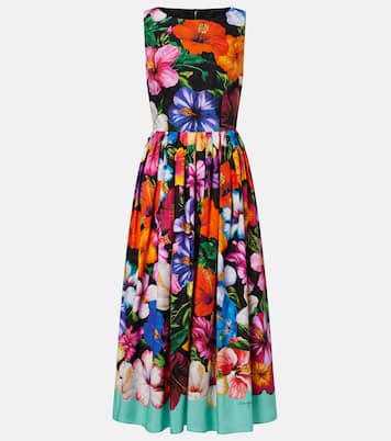 Midikleid aus Baumwolle | Dolce&Gabbana