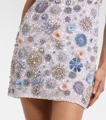 Francesca embellished minidress | Rachel Gilbert