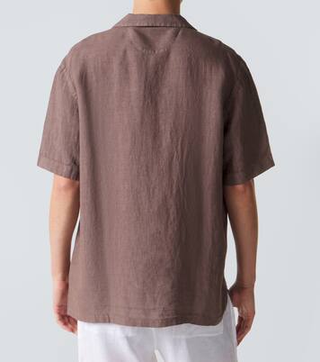 Linen bowling shirt | Fedeli