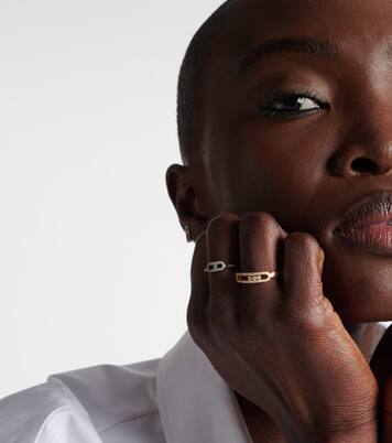 Anillo Baby Move de oro de 18 ct con diamantes | Messika