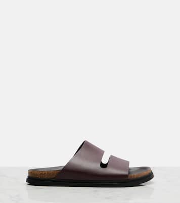 Band leather slides | The Row