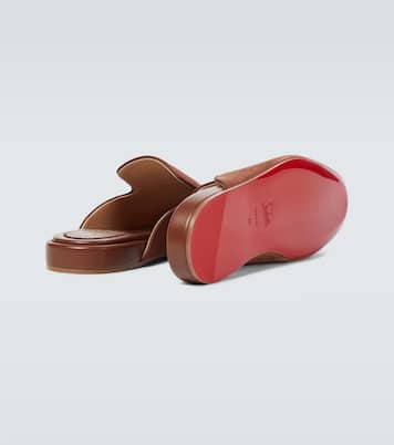 Navy Coolito Flat mules | Christian Louboutin