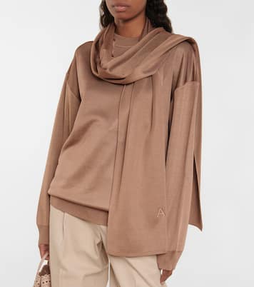 Embroidered scarf | Alaïa