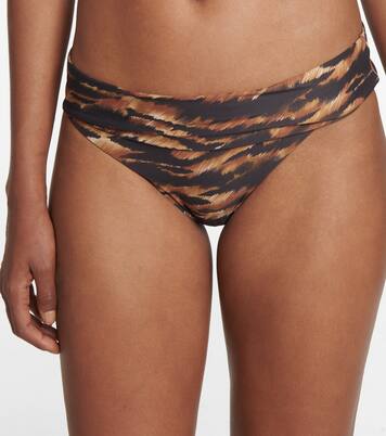 Culotte de bikini Brussels à motif tigré | Melissa Odabash