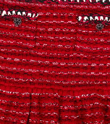 Mélange wool and cotton knit skirt | Self-Portrait Kids