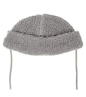 Baby logo faux shearling beanie | Bobo Choses