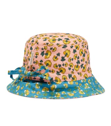 Reversible cotton bucket hat | Zimmermann Kids