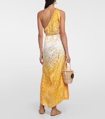 Robe longue Isabelle asymétrique | Poupette St Barth