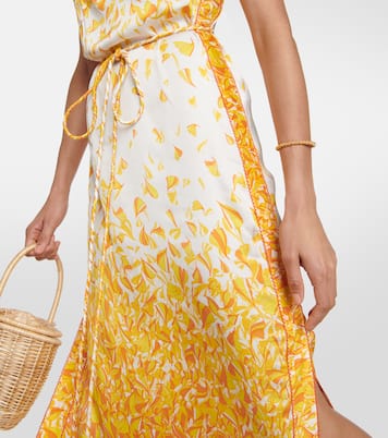 Robe longue Isabelle asymétrique | Poupette St Barth