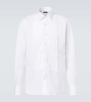 Cotton voile tuxedo shirt | Tom Ford