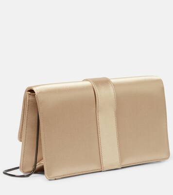 Capri embellished satin clutch | Manolo Blahnik