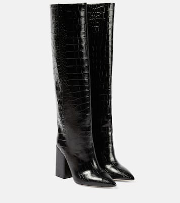 Anja leather knee-high boots | Paris Texas