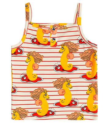 Printed cotton-blend top | Mini Rodini