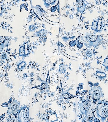 Floral linen and cotton dress | Polo Ralph Lauren Kids