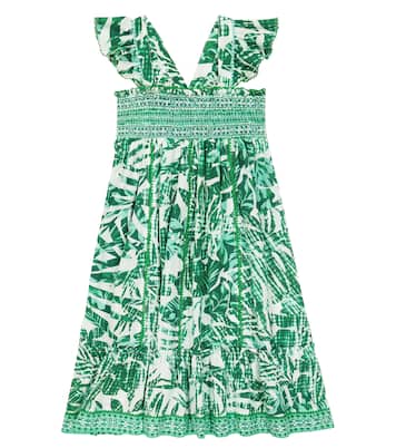 Cindy floral cotton dress | Poupette St Barth Kids