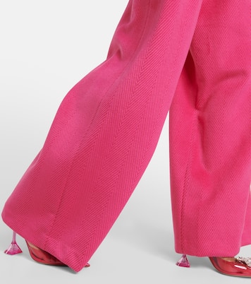 Pantalon ample à taille haute en crêpe | Giuseppe di Morabito