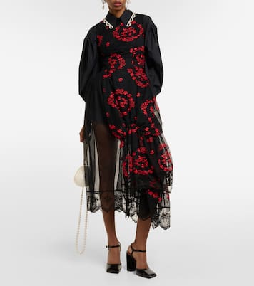 Charlotte 95 patent leather pumps | Amina Muaddi