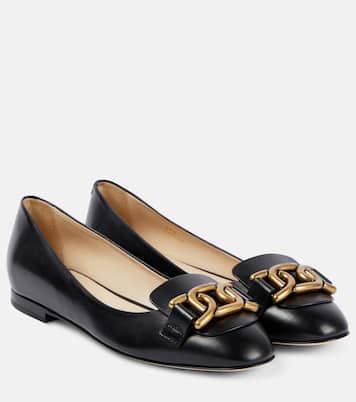 Kate leather ballet flats | Tod's