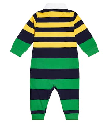 Baby striped cotton onesie | Polo Ralph Lauren Kids