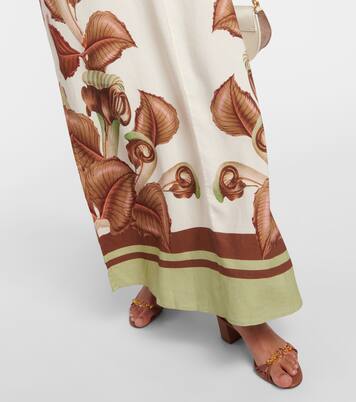 Bedrucktes Maxikleid Arisaema | Adriana Degreas