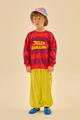 Dot cotton jersey sweatshirt | Jellymallow