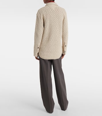 Chemise en crochet de coton | Bottega Veneta