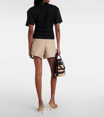 Top cropped in jersey di cotone | Rabanne