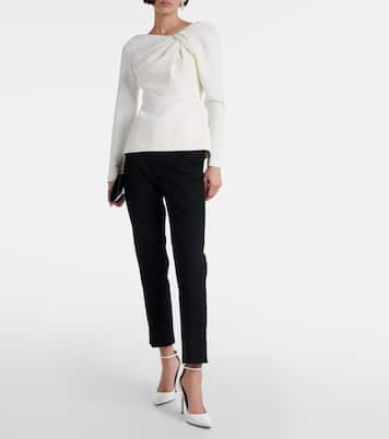 Top Manya aus Crêpe | Safiyaa