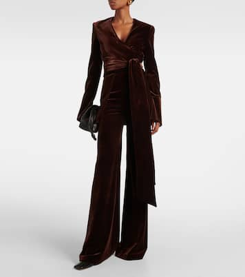 Blazer Winter Sun aus Samt | Galvan