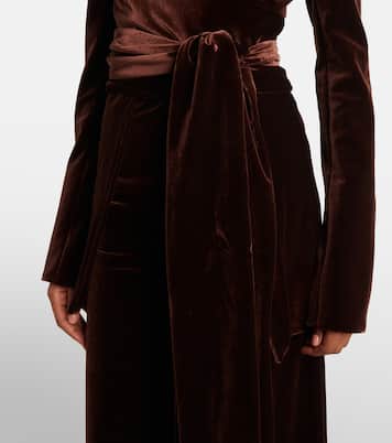 Blazer Winter Sun aus Samt | Galvan