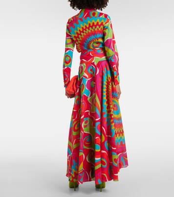 Falda larga Bersaglio de algodón | Pucci