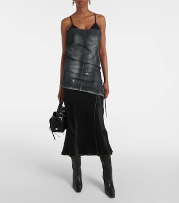 Top Esmii aus Denim | Acne Studios