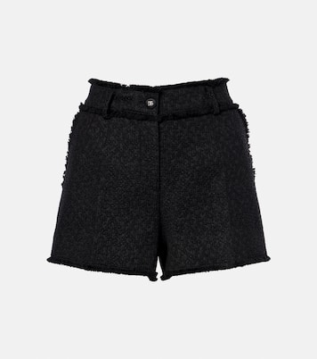 Shorts de tweed de mezcla de lana | Dolce&Gabbana