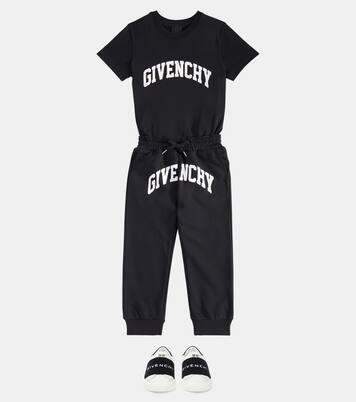 Logo cotton jersey T-shirt | Givenchy Kids