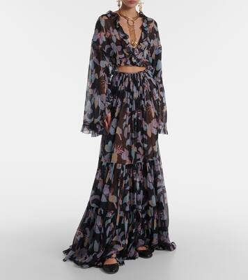 Ballerinas Luna aus Leder | Chloé