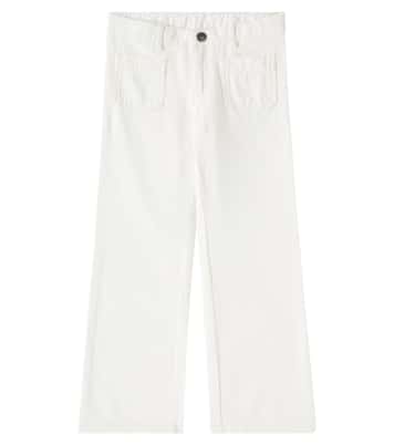Junon flared cotton pants | Bonpoint