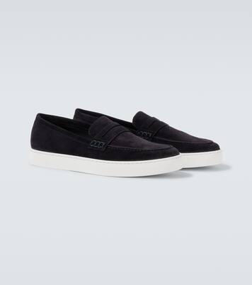 Slip-Ons Ellis aus Veloursleder | Manolo Blahnik