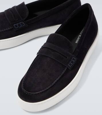 Slip-Ons Ellis aus Veloursleder | Manolo Blahnik