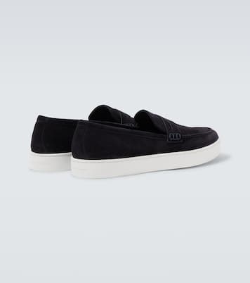 Slip-Ons Ellis aus Veloursleder | Manolo Blahnik
