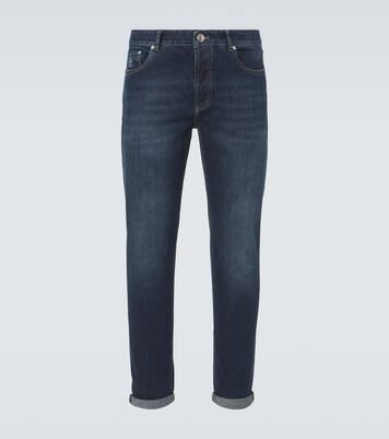 Slim Jeans Traditional Fit | Brunello Cucinelli