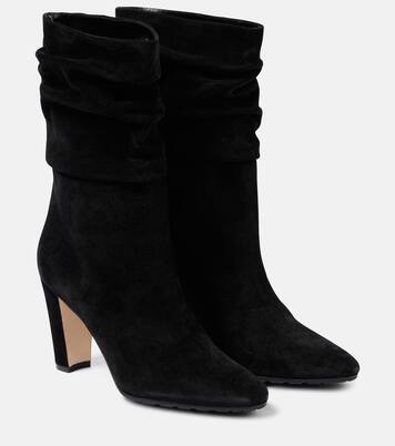 Calasso 90 suede knee-high boots | Manolo Blahnik