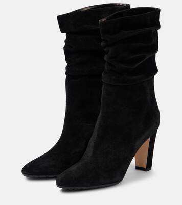 Calasso 90 suede knee-high boots | Manolo Blahnik