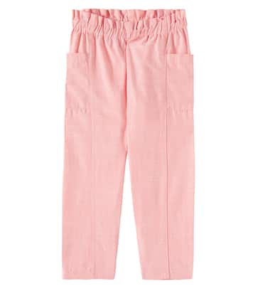 Tiche cotton chambray pants | Bonpoint
