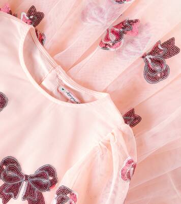 Robe Yvonne en tulle à sequins | Konges Sløjd