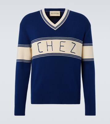 Chez Valentino wool and cotton sweater  | Valentino