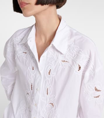 Hemd aus Baumwollpopeline | Juliet Dunn