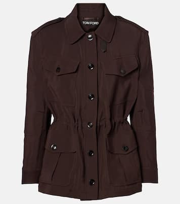 Feldjacke mit Leder | Tom Ford