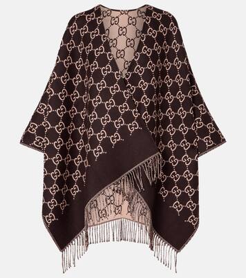Wool poncho | Gucci