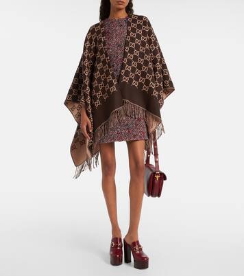 Wool poncho | Gucci